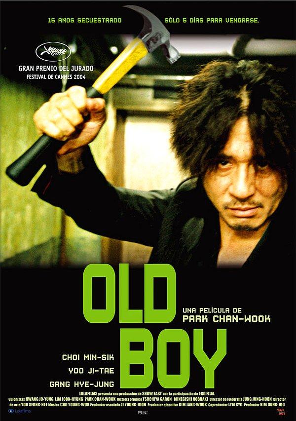 1. Oldboy (İhtiyar Delikanlı) - IMDb: 8,4