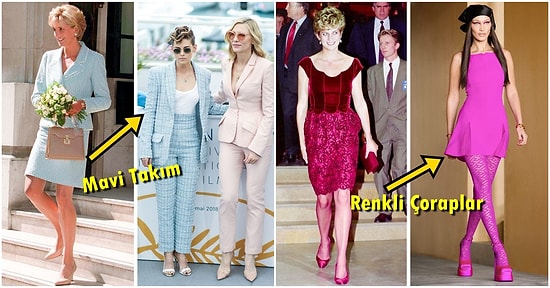 Gönüllerin Kraliçesi Prenses Diana'nın Moda Dünyasındaki Geçmişten Günümüze Süregelen Etkisi