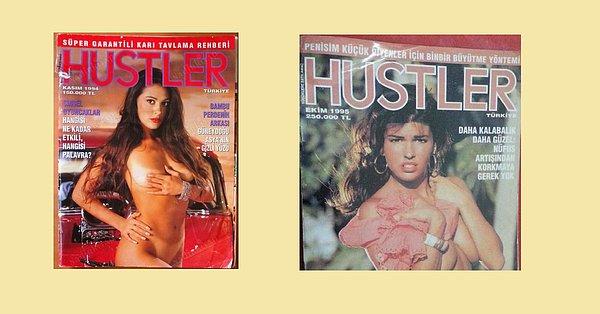 1990'larda Türkiye'de yayımlanan başka bir dergi "Hustler"