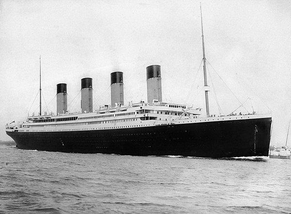 7. En popüler gemi faciası: Titanik