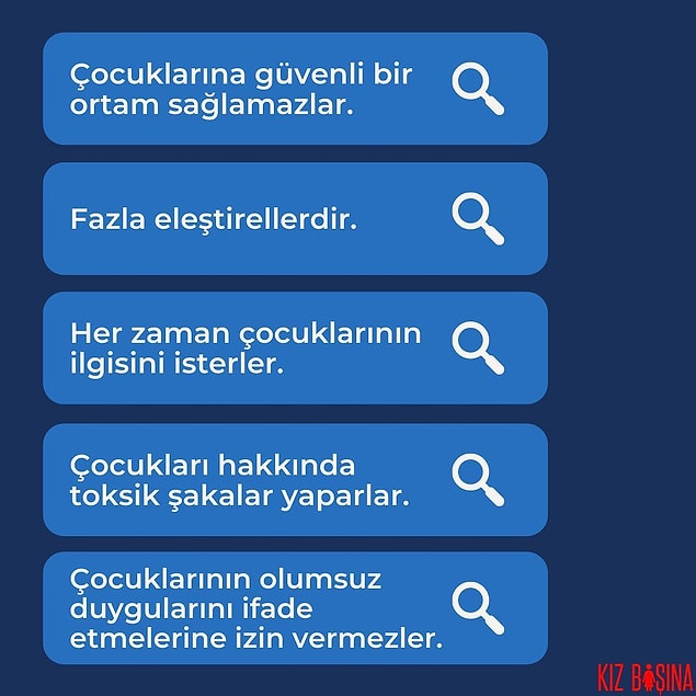 Peki Toksik Ebeveyn davranışları nelerdir?