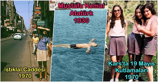Bizi Adeta O Tarihlerdeki Türkiye'ye Işınlayan Şu Ana Kadar Hiç Görmediğimiz 24 Etkileyici Fotoğraf