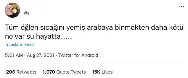 7. Klimasız otobüs de var.