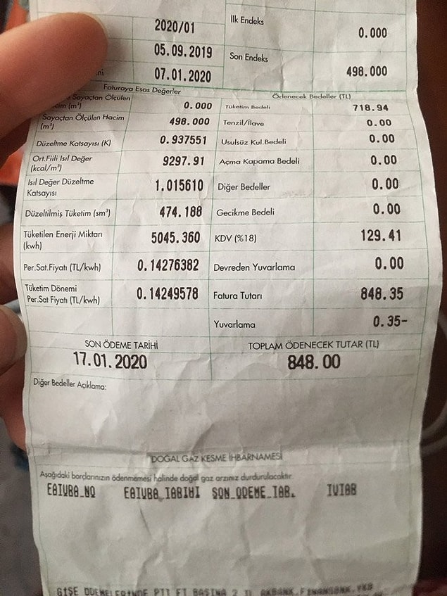 Sebze meyve, elektrik, su, doğal gaz gibi günlük temel ihtiyaçlarımızdan,