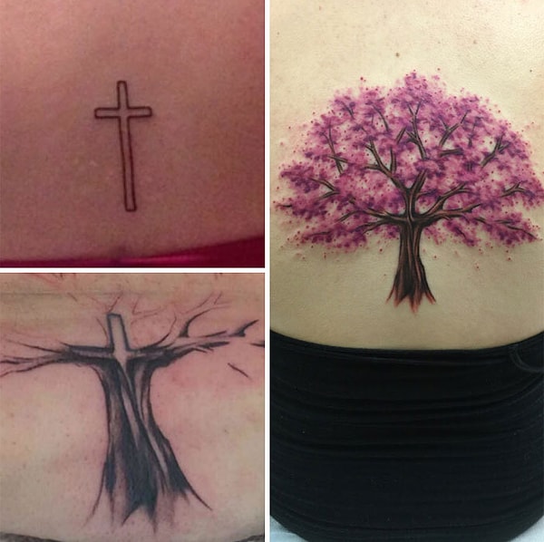 6. Крестик расцвел