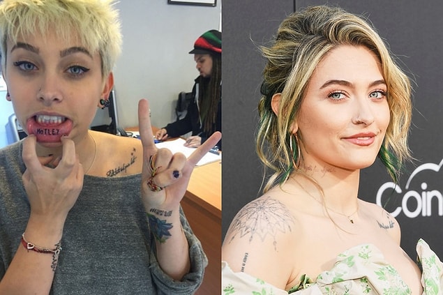 4. Michael Jackson'ın kızı Paris Jackson bir dönem büyük sorunlar yaşadı.