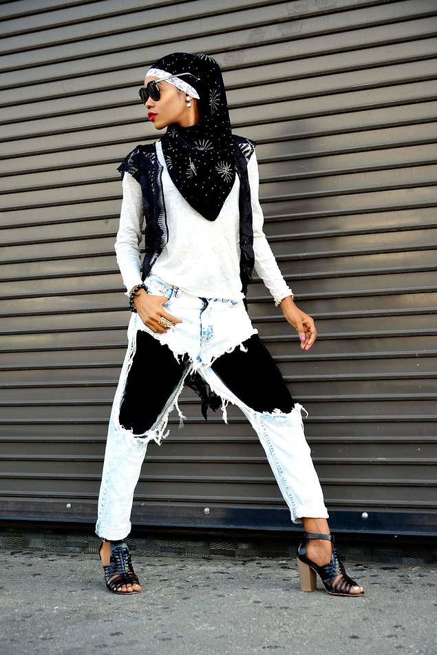 Rihanna da giyince moda olup olmayacağına dair bir kuşku da kalmadı.