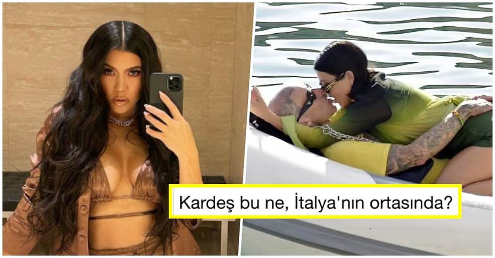 Kourtney Kardashian'ın Aşk Pozları Karşısında Eski Sevgilileri Birbirine Girdi, İfşalar Havalarda Uçuştu!