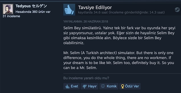 10. Selim bey simülatörü.