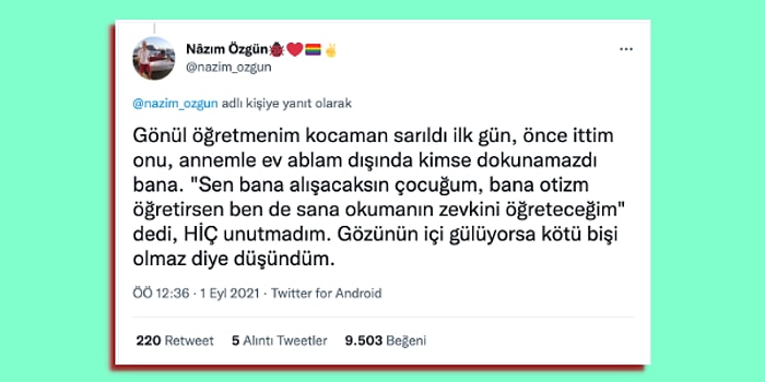 Otizmli Nazım'ın Hayatına Dokunan Gönül Öğretmen İnsanlığa Karşı İnancınızı Yeşertecek