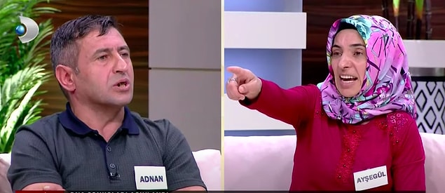 Bundan yaklaşık bir hafta önce Kanal D ekranlarında yayınlanan "Ece Üner ile Susma" isimli programa katılan Adnan bey, eşi ve babasını kendi evinde çocuklarının yanında ilişkiye girerken gördüğünü iddia etmişti.