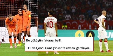 Rezalet! Hollanda'da 6-1'lik Skorla Bozguna Uğrayan Türkiye Dünya Kupası Şansını Zora Soktu