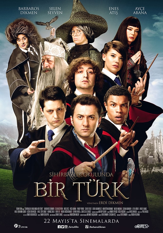 12. "Sihirbazlık Okulunda Bir Türk" filminin orijinalini yazmaya bile gerek yok; elbette "Harry Potter".