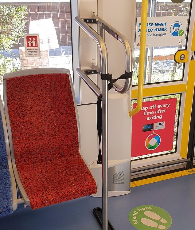 1. Avustralya'daki bazı tramvaylarda sörf tahtaları için özel alan bulunduğunu biliyor muydunuz?