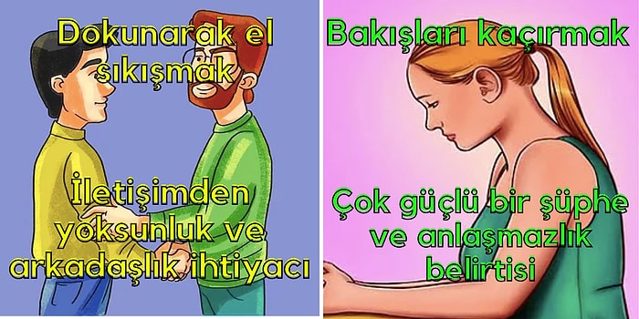 Beden Dili İnsanı Rezil de Eder Vezir de! Kasık Göstermekten Dudak Isırmaya Kadar Yapılan 23 Davranışın Anlamı