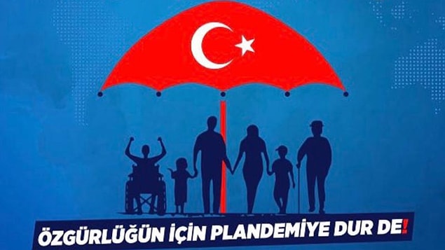 "Ülkenin en büyük kentinin valiliği, bir vali yardımcısının marifeti ile Aşı Karşıtı Mitinge izin veriyor"