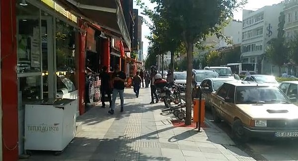 Öte yandan H.K., hakkındaki cezai işlem uygulanmasının ardından geldiği Gazi Caddesi'nde yine dilenmeyi sürdürdü.