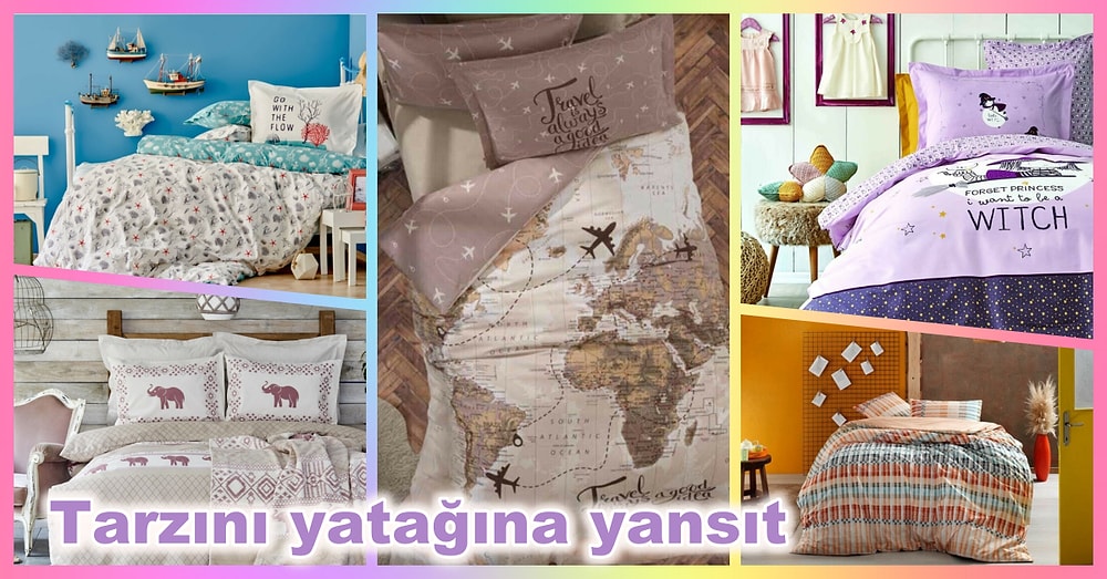 Arkadaşlar Güzellik Görsün! Genç Odasına Çok Yakışacak Nevresim Takımları