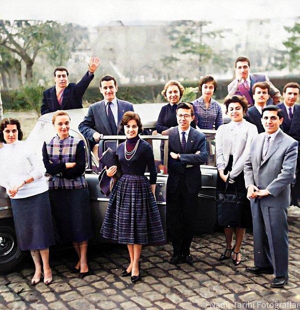 9. Üniversite öğrencileri, Ankara, 1959.