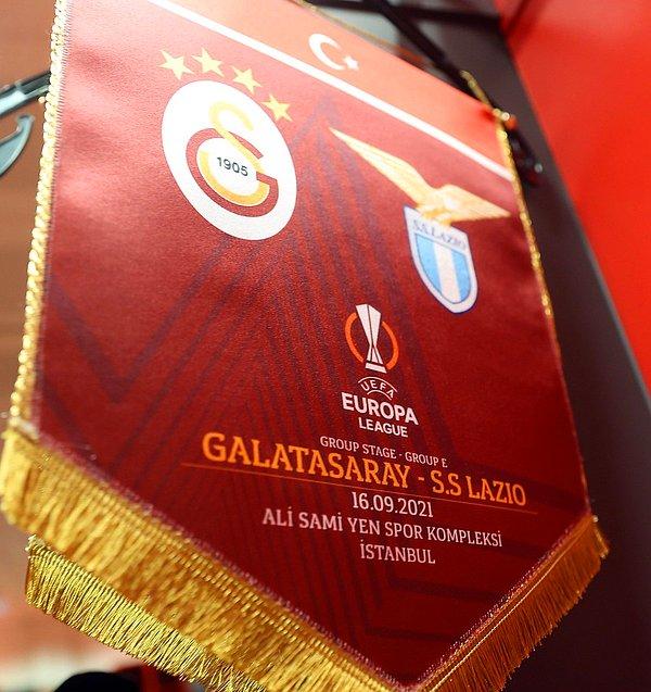 Galatasaray, Avrupa Ligi E Grubu’ndaki ilk maçında Lazio’yu konuk etti.