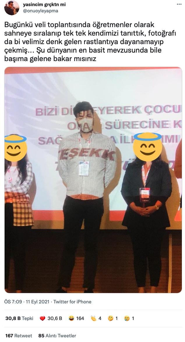 9. Aman öğrenciler görmeden hocam.