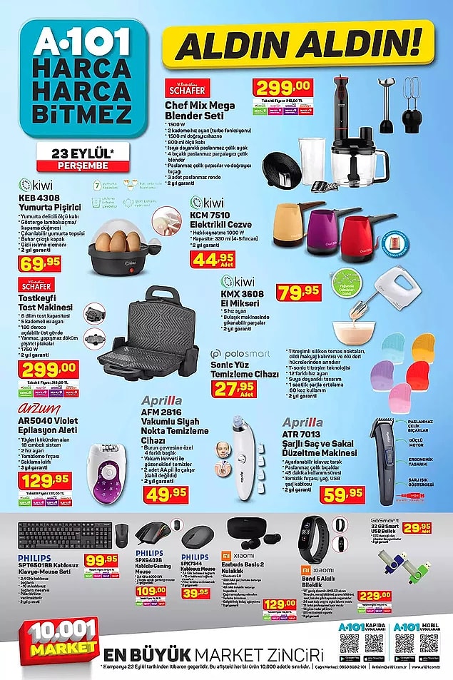 Polosmart Sonic Yüz Temizleme Cihazı 27,95 TL.