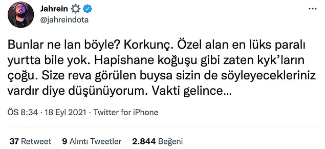 Gelen yanıtlar sonrası soruyu soran Jahrein de duruma isyan etti.
