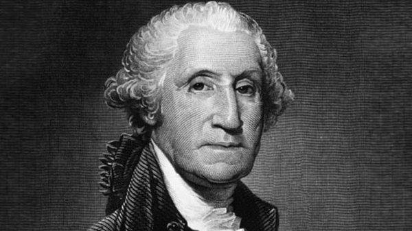 16. George Washington, hiç peruk takmamıştır ve kızıl gür saçlarını modaya uygun göstermek için pudralıyordu.