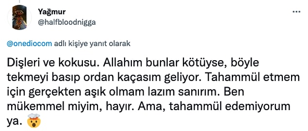 4. Evet arkadaşlar kabul edelim koku çok önemli...