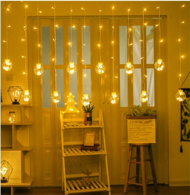 15. Kusurları örtmede ışıklı led perde gibi olun!