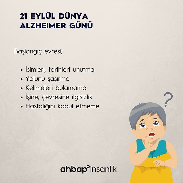 Alzheimer'ın ilk evrelerindeki belirtiler nelerdir?