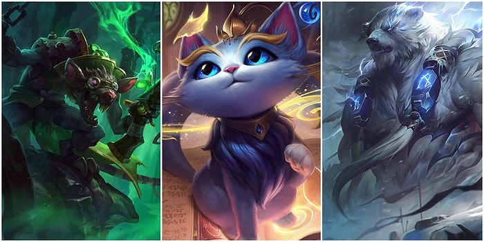 Güçleri ile Vadiyi Sallayan, League of Legends'ın 13 Hayvan Şampiyonu