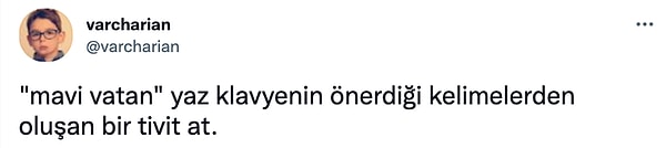 15. En azından özgün bir demeç, belki de öyle düşünmek gereklidir.