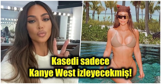 Ortalık Çarşamba Pazarı! Boşanma Davası Devam Eden Kim Kardashian'ın Bir Seks Kasedi Daha mı Var?