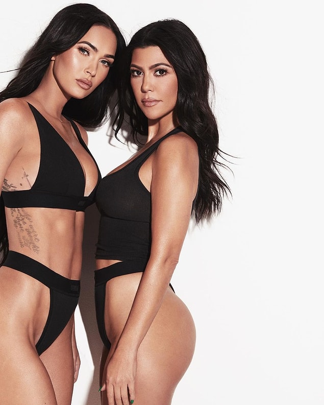 Kim Kardashian'ı da takdir etmek lazım, SKIMS için harika iki ismi bir araya getirmiş.