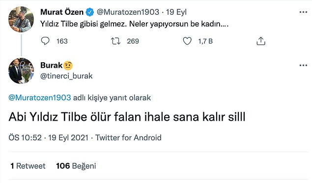 Siz siz olun Murat Özen tarafından övülmeyin.