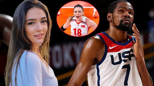 14. Olimpiyatlarda milli voleybolcu Zehra Güneş ve ünlü basketbolcu Kevin Durant takipleşmiş, daha sonra da bir araya gelmişti.