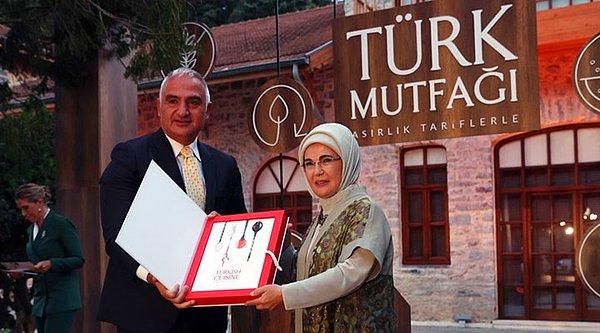 Emine Erdoğan gastrodiplomasiye vurgu yaptı