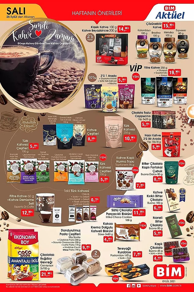Vip 100 gr Klasik Kahve ve 200 gr Kahve Beyazlatıcısı 14,90 TL
