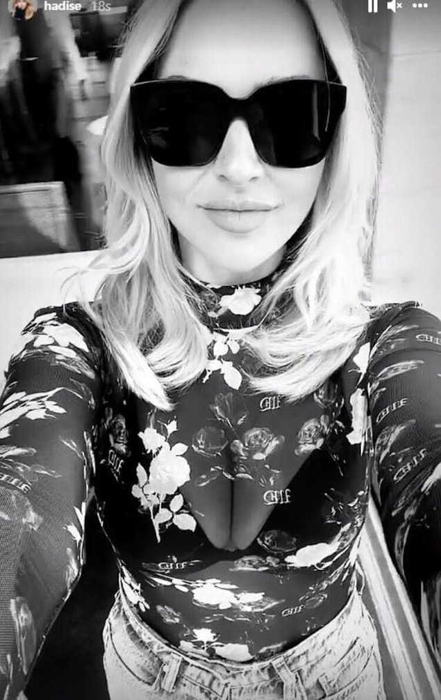 Hadise'den Çocuk İstiyorum Göndermesi