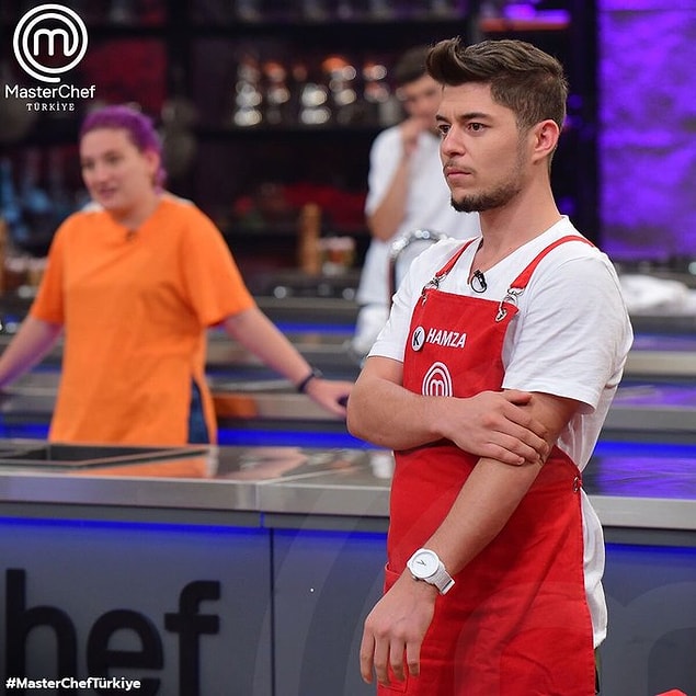 Tüm hızıyla devam eden MasterChef Türkiye'nin dördüncü haftasında mavi takım kaptanı Azize oldu ve kırmızı takıma kaptan olarak Hamza'yı seçti.