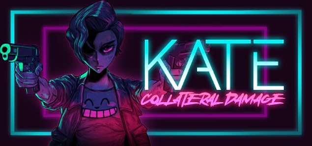 Katana, bıçak, makineli tüfek ve pompalı tüfek gibi daha pek çok silah Kate'in cephanesinde yer alıyor.