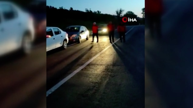 Ekipler, kayıp şahsın ismi ile seslenme başlayınca olay anlaşıldı...