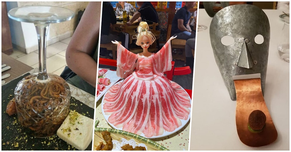 Fark Yaratayım Derken Gözleri Kanatan Yemek Sunumlarıyla İştah Kaçıran 30 Restoran