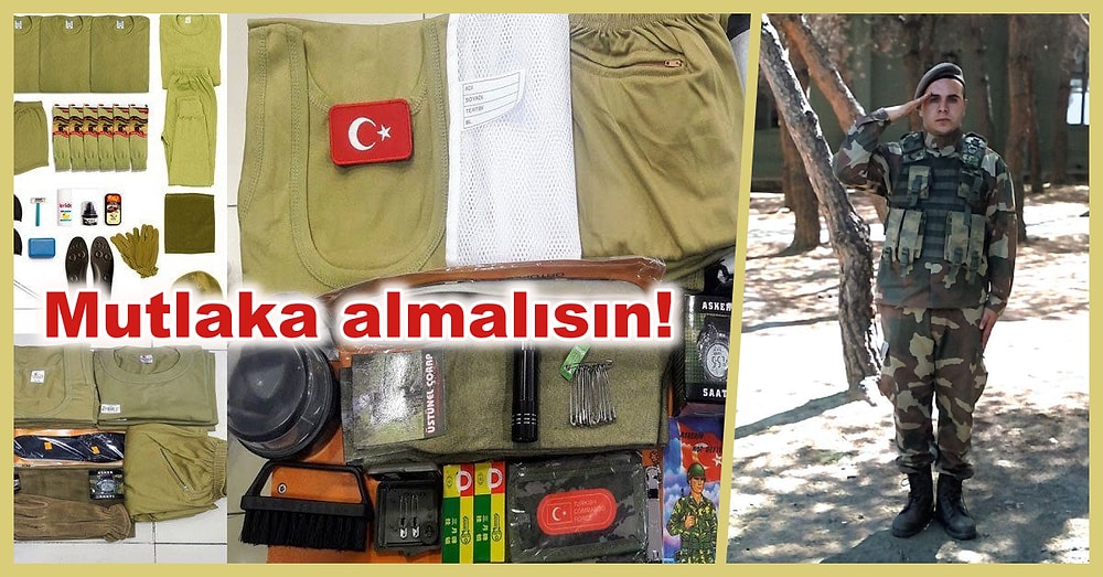 Askere Gidenlerin Mutlaka Alması Gereken 12 Ürün