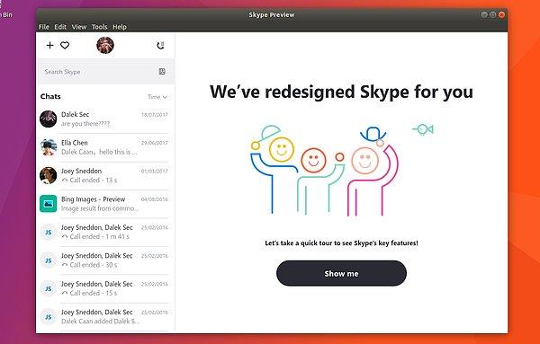 Bu özellik ile birlikte Skype toplantısını oluşturan kişinin adı, avatarı ve davetli kullanıcılar rahatlıkla görülebilecek.