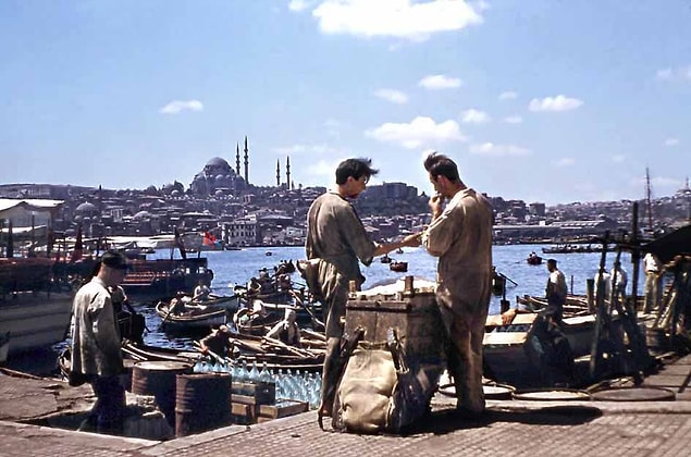 9. Molada iki hamal, İstanbul, 1954.