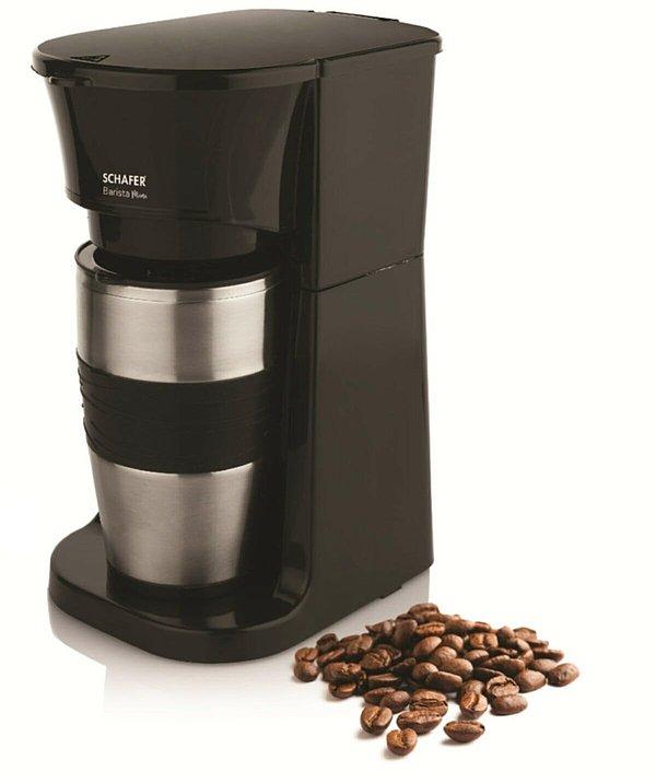 8. Evinize küçük bir kahve makinesi alacaksanız Schafer'a bir bakın.