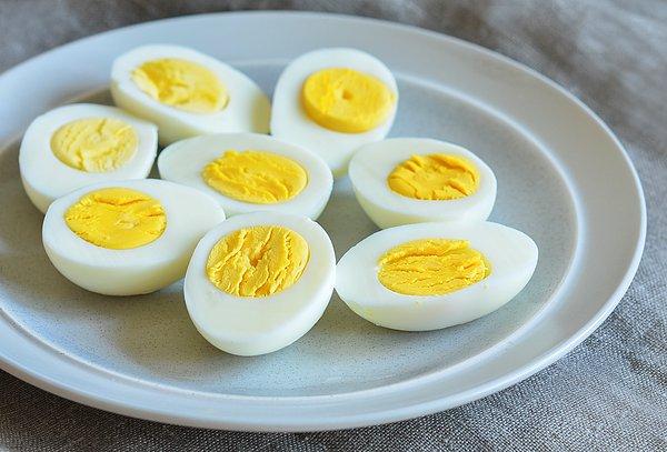 10. Haşlanmış Yumurta