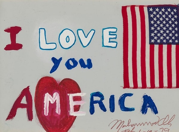 'America I Love You' 150 bin dolara alıcı buldu